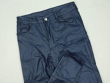slim jeans drip: Spodnie materiałowe damskie, rozmiar S — 1
