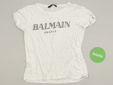 franz kafka t shirty: Balmain, T-shirt damski, rozmiar S — 2