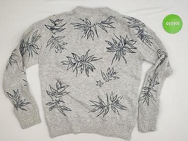 biale trampki hm: H&M L.O.G.G., Sweter damski, rozmiar M — 3