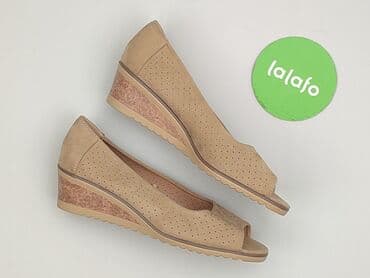 tanie buty na koturnie ccc: Flat shoes for women, size 39 — 3