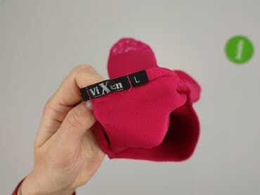 satynowy top pod marynarkę: Bluzka damska, rozmiar L — 4