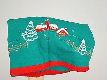 Inne artykuły dla domu: Serwetka 75 x 78, kolor - Zielony, stan - Idealny — 5