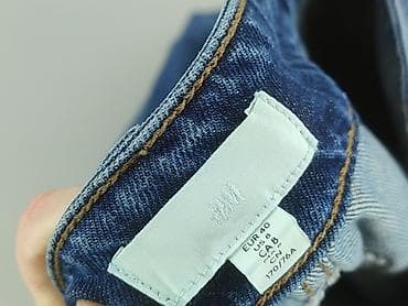 jeans cargo: H&M, Jeansy damskie, rozmiar L — 4