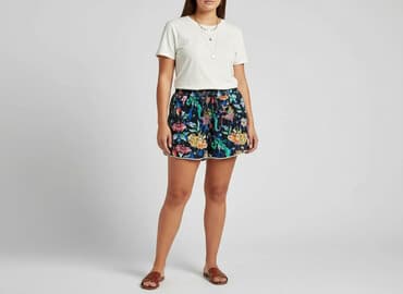 spodenki krótkie plus size: Szorty damskie, rozmiar XL — 1