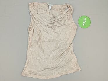 bluzki z transparentnymi rękawami: H&M, Top damski, rozmiar M — 3