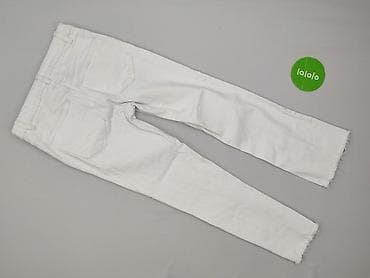 biale jeansy: Denim, Jeansy damskie, rozmiar 2XS — 3