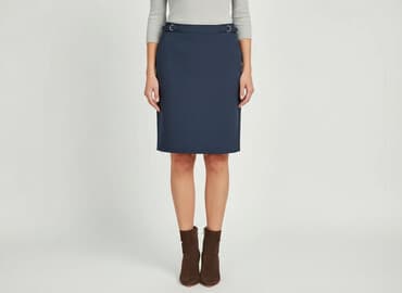 spódniczka granatowa: Spódnica damska, rozmiar M — 6