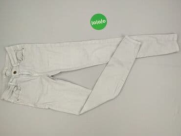zara woskowane spodnie: Trafaluc, Material trousers for women, size XS (EU 34) — 2