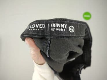 woskowane legginsy z wysokim stanem zara: Beloved, Jeansy damskie, L — 4