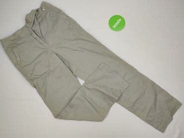 Women: Material trousers for women, size S (EU 36) — 2