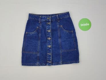 stradivarius spódniczka jeansowe: Stradivarius, Spódnica damska, rozmiar XS — 3