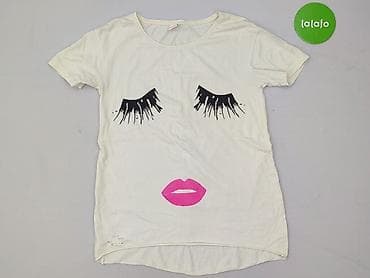 bluzki ck: T-shirt damski, rozmiar 2XS — 2