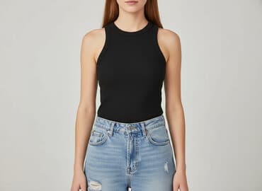 sleveless t shirty: T-shirt damski, rozmiar One size — 1