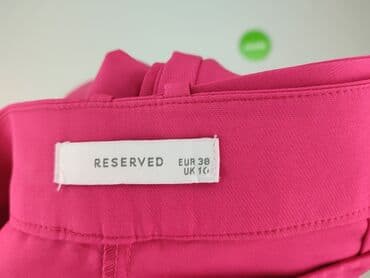 spodnie balloon reserved: Spodnie materiałowe damskie, rozmiar M — 4