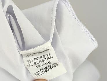 białe gladka bluzki: Moda Italia, Bluzka damska, rozmiar S — 4