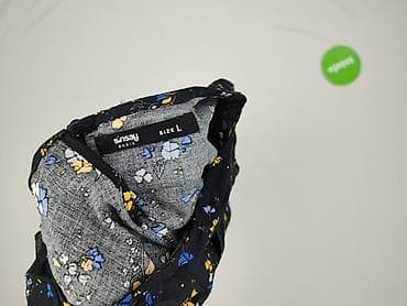 bluza niebieska pull and bear: Sinsay, Bluzka damska, rozmiar L — 4