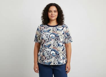 bluzki dla starszych pań po 70 allegro: Bluzka damska, rozmiar 7XL — 1