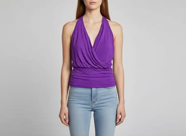 fioletowe buty deichmann: Top damski, rozmiar S — 6