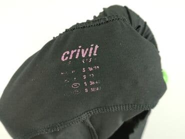 cropp spodnie damskie czarne: Crivit, Spodnie 3/4 damskie, rozmiar S — 4