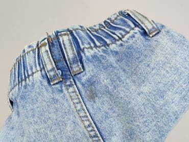 shein hello kitty jeans: Spodnie jeansowe, So cute, 6-9 miesięcy, stan - Bardzo dobry — 6