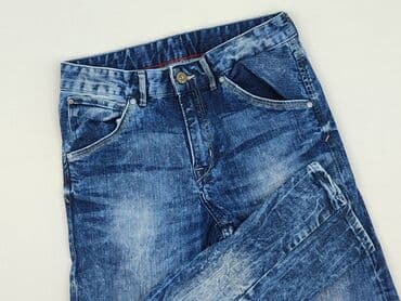 sukienki na chrzest dla dziewczynek: Spodnie jeansowe, H&M, 12 lat, 152, stan - Idealny — 1