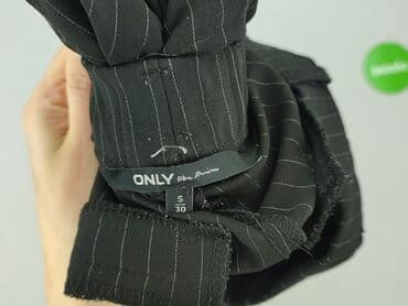 only kurtka damska: ONLY, Spodnie materiałowe damskie, rozmiar S — 4
