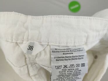 białe spodnie damskie mohito: Spodnie materiałowe damskie, rozmiar M — 4