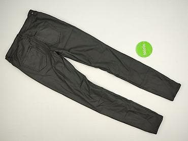 Material trousers for women, size M — 3