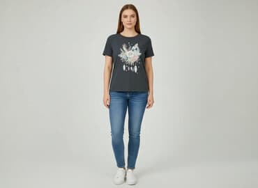 T-shirt damski, rozmiar L
