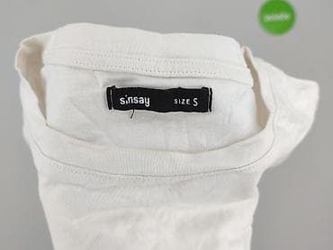 sinsay t shirty basic: Sinsay, T-shirt damski, rozmiar S — 4