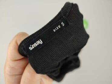 czarna sukienka z długim rękawem sinsay: Sinsay, Sukienka damska, rozmiar S — 4