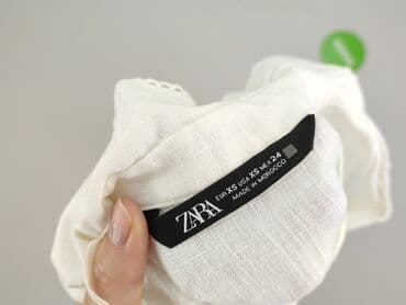 lniana marynarka damska zara: Zara, Bluzka damska, rozmiar XS — 4
