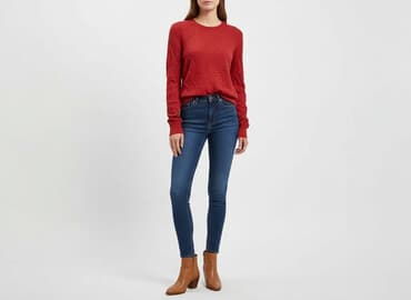 sweter kopertowy wiązany zara: Zara, Sweter damski, rozmiar M — 6