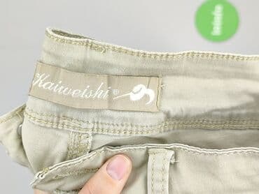 białe buty deichmann: Spodnie materiałowe damskie, rozmiar L — 4