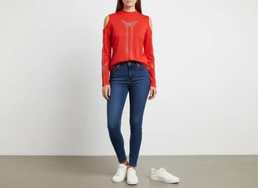 bluzka z reniferem dla dziewczynki: Bluzka damska, rozmiar S — 5