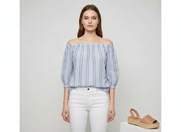 bluzki z odkrytymi ramionami mohito: L.O.G.G., Bluzka damska, rozmiar XS — 7