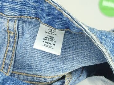 woskowane spodnie z wysokim stanem h m: H&M, Шорти жіночі, розмір S — 5