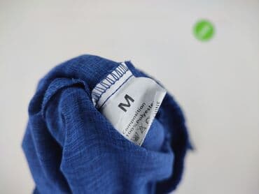 jeansy plus size wysoki stan: Spodnie materiałowe damskie, M — 5