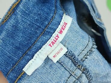 spódniczka dżinsowe z wysokim stanem: Tally Weijl, Spódnica damska, rozmiar M — 4