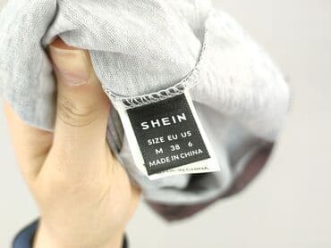 жіноча футболка m eu 38 візерунок принт колір білий: Shein, T-shirt damski, rozmiar M — 4