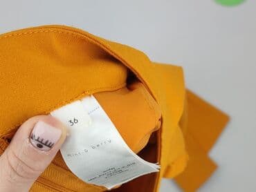 bluzka żółta w czarne paski: Mint & Berry, Spodnie materiałowe damskie, S — 5