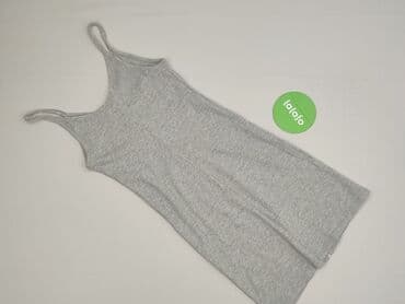 jakie buty do srebrnej sukienki: Bershka, Сукня жіноча, розмір S — 3