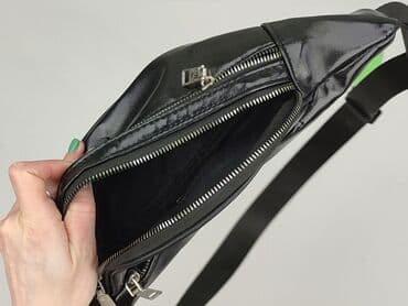 guess portfel damski czarny: Nerka, stan - Idealny — 4