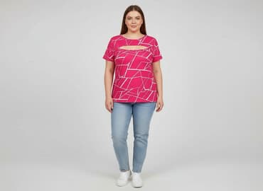 shein bluzki bawełniane: Shein, T-shirt damski, rozmiar 2XL — 1