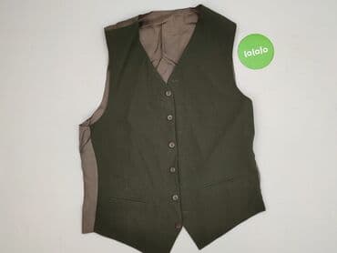 koszula swoateczna: Kamizelka garniturowa dla mężczyzn, rozmiar M — 2