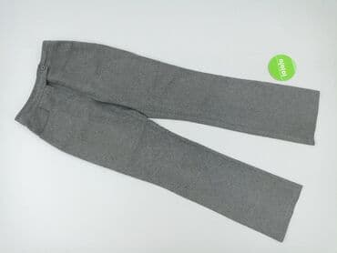Women: Material trousers for women, size S (EU 36) — 2
