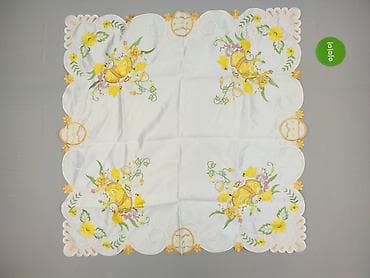 podrecznik: Obrus 72 x 77, kolor - Biały, stan - Bardzo dobry — 2