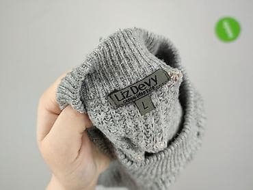 sweter w serca h: Sweter damski, rozmiar L — 4
