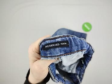 reserved jeans: Spodnie jeansowe, Reserved, 13 lat, 158, stan - Bardzo dobry — 4