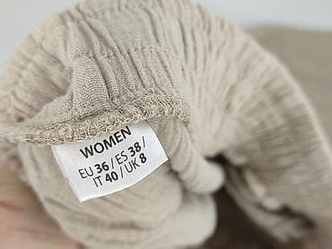 jeansy balloon: Spodnie materiałowe damskie, rozmiar S — 4